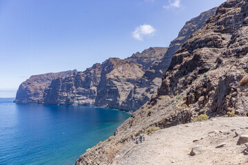 In Los Gigantes auf Teneriffa, Spanien.