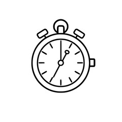 Pocket Watch  icon, Pocket Watch PNG, Pocket Watch SVG, Vintage Pocket Watch vector, Vintage Pocket Watch cut files, Vintage Pocket Watch Silhouette, Stopwatch SVG, Svg files for Cricut, Clock clipart