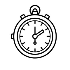 Pocket Watch  icon, Pocket Watch PNG, Pocket Watch SVG, Vintage Pocket Watch vector, Vintage Pocket Watch cut files, Vintage Pocket Watch Silhouette, Stopwatch SVG, Svg files for Cricut, Clock clipart