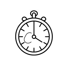 Pocket Watch  icon, Pocket Watch PNG, Pocket Watch SVG, Vintage Pocket Watch vector, Vintage Pocket Watch cut files, Vintage Pocket Watch Silhouette, Stopwatch SVG, Svg files for Cricut, Clock clipart