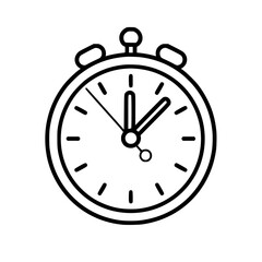 Obraz premium Pocket Watch icon, Pocket Watch PNG, Pocket Watch SVG, Vintage Pocket Watch vector, Vintage Pocket Watch cut files, Vintage Pocket Watch Silhouette, Stopwatch SVG, Svg files for Cricut, Clock clipart