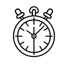 Pocket Watch  icon, Pocket Watch PNG, Pocket Watch SVG, Vintage Pocket Watch vector, Vintage Pocket Watch cut files, Vintage Pocket Watch Silhouette, Stopwatch SVG, Svg files for Cricut, Clock clipart
