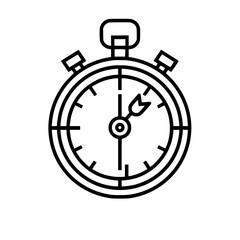 Pocket Watch  icon, Pocket Watch PNG, Pocket Watch SVG, Vintage Pocket Watch vector, Vintage Pocket Watch cut files, Vintage Pocket Watch Silhouette, Stopwatch SVG, Svg files for Cricut, Clock clipart