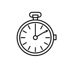 Pocket Watch  icon, Pocket Watch PNG, Pocket Watch SVG, Vintage Pocket Watch vector, Vintage Pocket Watch cut files, Vintage Pocket Watch Silhouette, Stopwatch SVG, Svg files for Cricut, Clock clipart