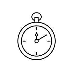 Pocket Watch  icon, Pocket Watch PNG, Pocket Watch SVG, Vintage Pocket Watch vector, Vintage Pocket Watch cut files, Vintage Pocket Watch Silhouette, Stopwatch SVG, Svg files for Cricut, Clock clipart