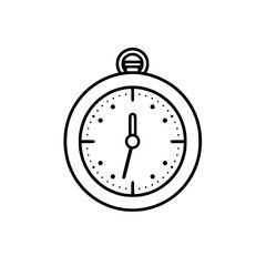 Pocket Watch  icon, Pocket Watch PNG, Pocket Watch SVG, Vintage Pocket Watch vector, Vintage Pocket Watch cut files, Vintage Pocket Watch Silhouette, Stopwatch SVG, Svg files for Cricut, Clock clipart