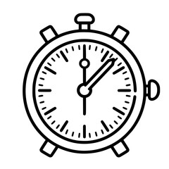 Pocket Watch  icon, Pocket Watch PNG, Pocket Watch SVG, Vintage Pocket Watch vector, Vintage Pocket Watch cut files, Vintage Pocket Watch Silhouette, Stopwatch SVG, Svg files for Cricut, Clock clipart