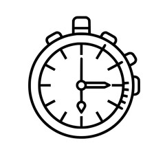 Pocket Watch  icon, Pocket Watch PNG, Pocket Watch SVG, Vintage Pocket Watch vector, Vintage Pocket Watch cut files, Vintage Pocket Watch Silhouette, Stopwatch SVG, Svg files for Cricut, Clock clipart