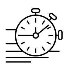 Obraz premium Pocket Watch icon, Pocket Watch PNG, Pocket Watch SVG, Vintage Pocket Watch vector, Vintage Pocket Watch cut files, Vintage Pocket Watch Silhouette, Stopwatch SVG, Svg files for Cricut, Clock clipart