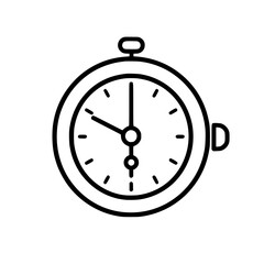 Pocket Watch  icon, Pocket Watch PNG, Pocket Watch SVG, Vintage Pocket Watch vector, Vintage Pocket Watch cut files, Vintage Pocket Watch Silhouette, Stopwatch SVG, Svg files for Cricut, Clock clipart