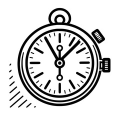 Pocket Watch  icon, Pocket Watch PNG, Pocket Watch SVG, Vintage Pocket Watch vector, Vintage Pocket Watch cut files, Vintage Pocket Watch Silhouette, Stopwatch SVG, Svg files for Cricut, Clock clipart