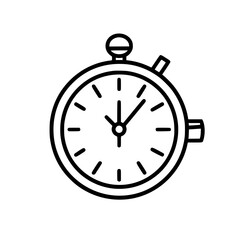 Pocket Watch  icon, Pocket Watch PNG, Pocket Watch SVG, Vintage Pocket Watch vector, Vintage Pocket Watch cut files, Vintage Pocket Watch Silhouette, Stopwatch SVG, Svg files for Cricut, Clock clipart