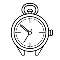 Pocket Watch  icon, Pocket Watch PNG, Pocket Watch SVG, Vintage Pocket Watch vector, Vintage Pocket Watch cut files, Vintage Pocket Watch Silhouette, Stopwatch SVG, Svg files for Cricut, Clock clipart