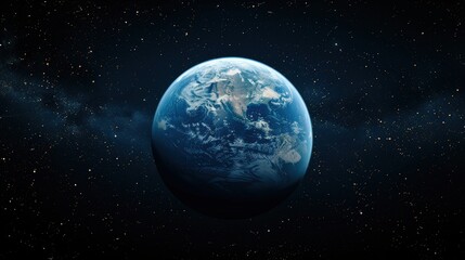 Earth's beauty at night, city lights glowing from space, a stunning view of our planet.