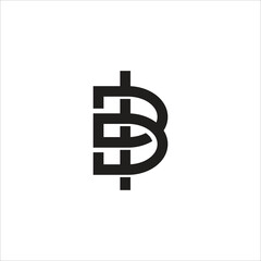 Bold Letter BI Logo