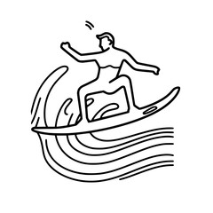 Surfing Svg, Surfboard Svg, Surf Clipart, Surfer Man Svg, Surf Svg, Surf Cut File, Summer Svg, Ocean Wave Svg, Surf Cricut, Palm Beach Svg, Surfing svg, Surfer svg, Ocean clipart, Summer sport silhoue