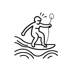 Surfing Svg, Surfboard Svg, Surf Clipart, Surfer Man Svg, Surf Svg, Surf Cut File, Summer Svg, Ocean Wave Svg, Surf Cricut, Palm Beach Svg, Surfing svg, Surfer svg, Ocean clipart, Summer sport silhoue