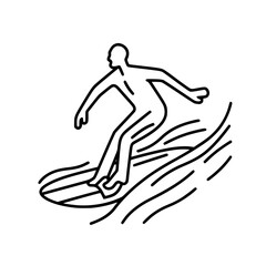 Surfing Svg, Surfboard Svg, Surf Clipart, Surfer Man Svg, Surf Svg, Surf Cut File, Summer Svg, Ocean Wave Svg, Surf Cricut, Palm Beach Svg, Surfing svg, Surfer svg, Ocean clipart, Summer sport silhoue