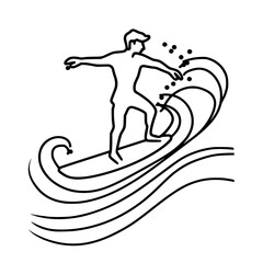 Surfing Svg, Surfboard Svg, Surf Clipart, Surfer Man Svg, Surf Svg, Surf Cut File, Summer Svg, Ocean Wave Svg, Surf Cricut, Palm Beach Svg, Surfing svg, Surfer svg, Ocean clipart, Summer sport silhoue