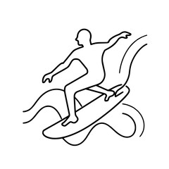 Surfing Svg, Surfboard Svg, Surf Clipart, Surfer Man Svg, Surf Svg, Surf Cut File, Summer Svg, Ocean Wave Svg, Surf Cricut, Palm Beach Svg, Surfing svg, Surfer svg, Ocean clipart, Summer sport silhoue