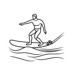 Surfing Svg, Surfboard Svg, Surf Clipart, Surfer Man Svg, Surf Svg, Surf Cut File, Summer Svg, Ocean Wave Svg, Surf Cricut, Palm Beach Svg, Surfing svg, Surfer svg, Ocean clipart, Summer sport silhoue