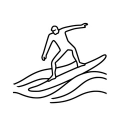 Surfing Svg, Surfboard Svg, Surf Clipart, Surfer Man Svg, Surf Svg, Surf Cut File, Summer Svg, Ocean Wave Svg, Surf Cricut, Palm Beach Svg, Surfing svg, Surfer svg, Ocean clipart, Summer sport silhoue