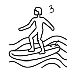 Surfing Svg, Surfboard Svg, Surf Clipart, Surfer Man Svg, Surf Svg, Surf Cut File, Summer Svg, Ocean Wave Svg, Surf Cricut, Palm Beach Svg, Surfing svg, Surfer svg, Ocean clipart, Summer sport silhoue