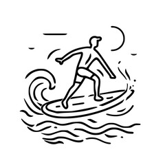 Fototapeta premium Surfing Svg, Surfboard Svg, Surf Clipart, Surfer Man Svg, Surf Svg, Surf Cut File, Summer Svg, Ocean Wave Svg, Surf Cricut, Palm Beach Svg, Surfing svg, Surfer svg, Ocean clipart, Summer sport silhoue