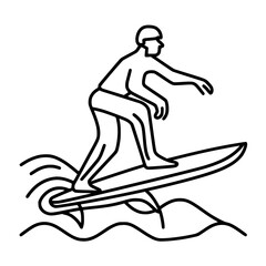 Surfing Svg, Surfboard Svg, Surf Clipart, Surfer Man Svg, Surf Svg, Surf Cut File, Summer Svg, Ocean Wave Svg, Surf Cricut, Palm Beach Svg, Surfing svg, Surfer svg, Ocean clipart, Summer sport silhoue