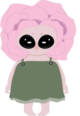 When pink rose became a girl
