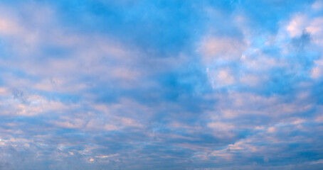 The sky is blue with a few clouds