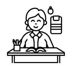 teacher icon, teacher svg, school svg, teach svg, back to school svg, teacher gift svg, teacher shirt svg, educational icon, school icon, student icon, stationary icon, organziation icon, communicatio