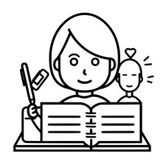 teacher icon, teacher svg, school svg, teach svg, back to school svg, teacher gift svg, teacher shirt svg, educational icon, school icon, student icon, stationary icon, organziation icon, communicatio