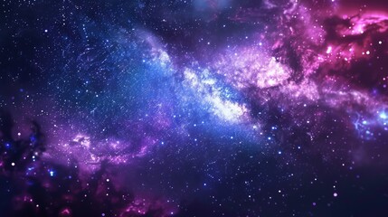 Naklejka premium milky way background
