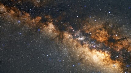 Obraz premium milky way background