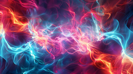 Obraz premium Glowing plasma background