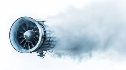 Smoke Generators: Produces smoke for testing aircraft ventilation systems isolated on white background
