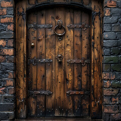 old door generated by AI