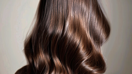 Naklejka premium hair of a woman
