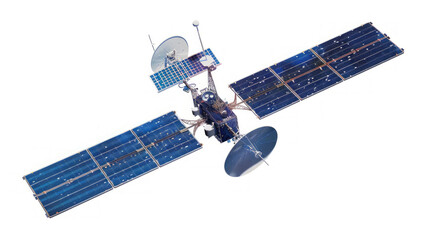 Satellite Communication Testers: Verifies satellite communication systems for proper operation and signal quality isolated on white background