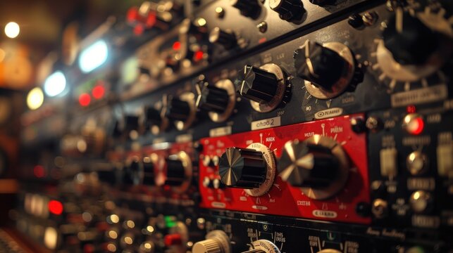 compressors, equalizers, and other effects. These are used to alter the sound character and add creative effects