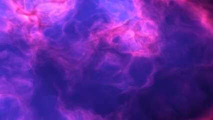 A blue and purple space background with stars and a galaxy
