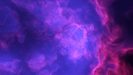 A blue and purple space background with stars and a galaxy
