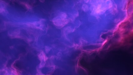 A blue and purple space background with stars and a galaxy
