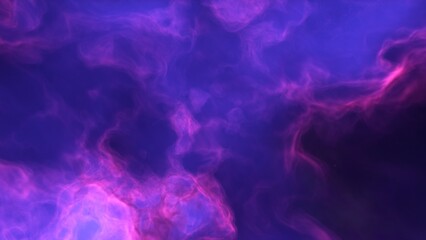 A blue and purple space background with stars and a galaxy
