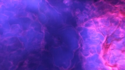 A blue and purple space background with stars and a galaxy
