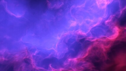A blue and purple space background with stars and a galaxy
