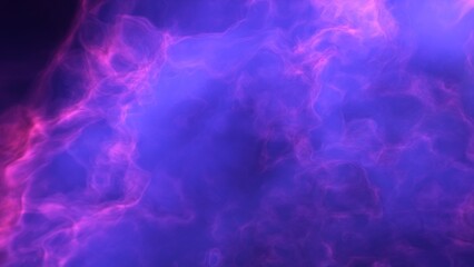 A blue and purple space background with stars and a galaxy
