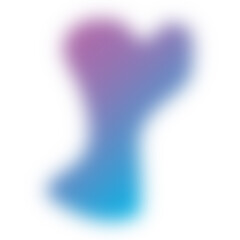 Liquid Fluid Gradient random organic Blur shape