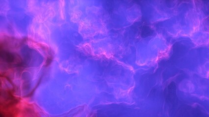 A blue and purple space background with stars and a galaxy
